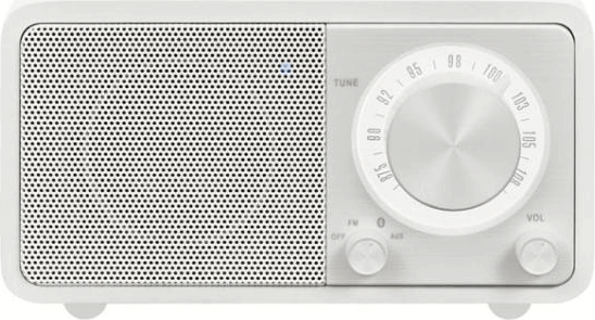 Sangean WR-7 Genuine Mini Hordozható bluetooth rádió - Fehér