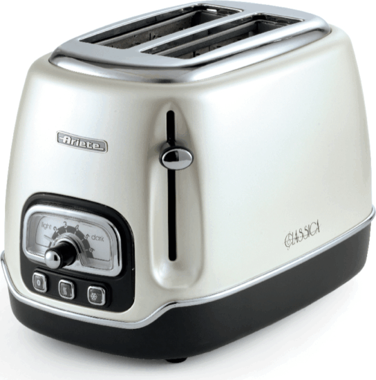 Ariete 158.PE Classica Kenyérpirító - Fehér Ariete 158.PE Classica Kenyérpirító - Fehér