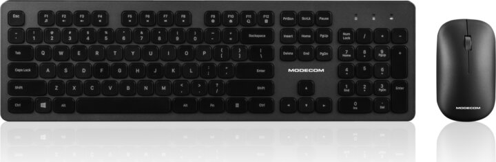 Modecom MC-5200C Wireless Billentyűzet + Egér - Angol (UK)