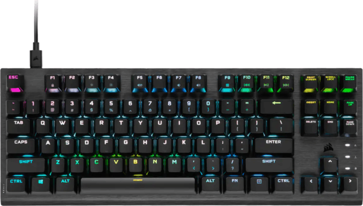 Corsair K60 PRO TKL Vezetékes Gaming Billentyűzet - Amerikai (US)