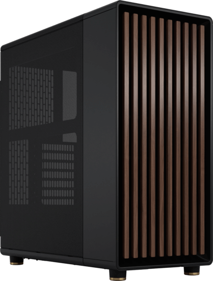 Fractal Design North Charcoal Black Számítógépház - Fekete Fractal Design North Charcoal Black Számítógépház - Fekete