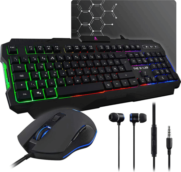 The G-Lab Gaming kit Helium 4in1 Billentyűzet - Magyar