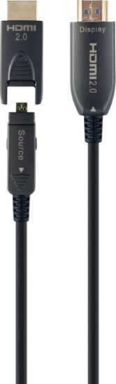 Cablexpert CCBP-HDMID-AOC-30M HDMI 2.0 - HDMI Aktív optikai kábel 30m - Fekete