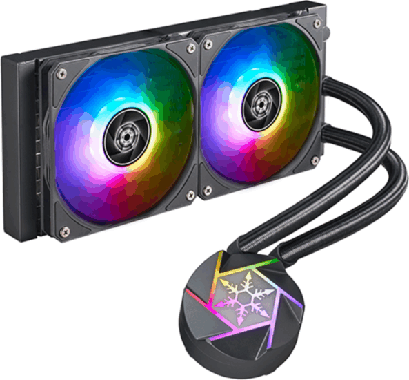 SilverStone VIDA 240 SLIM RGB CPU Vízhűtés SilverStone VIDA 240 SLIM RGB CPU Vízhűtés