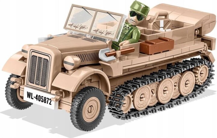 Cobi Sd.Kfz 10 Demag D7 tűzérségi vontató 283 darabos építő készlet