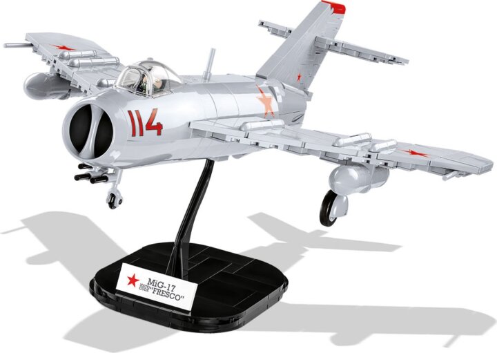 Cobi HC Cold MIG-17 FRESCO repülőgép 568 darabos építő készlet