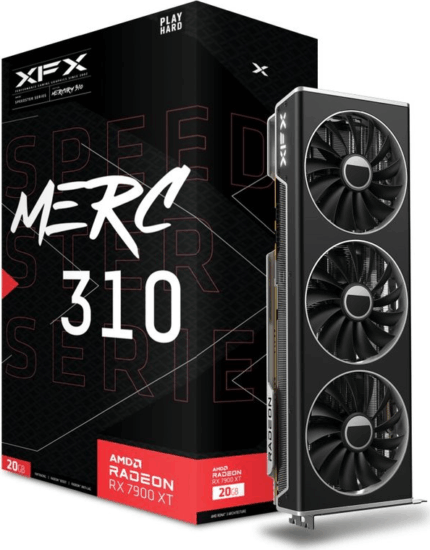 XFX Radeon RX 7900 XT 20GB GDDR6 Speedster MERC 310 Videókártya