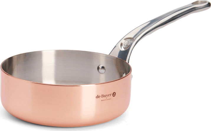 De Buyer Prima Matera 6230.16 16cm Magasfalú réz serpenyő De Buyer Prima Matera 6230.16 16cm Magasfalú réz serpenyő