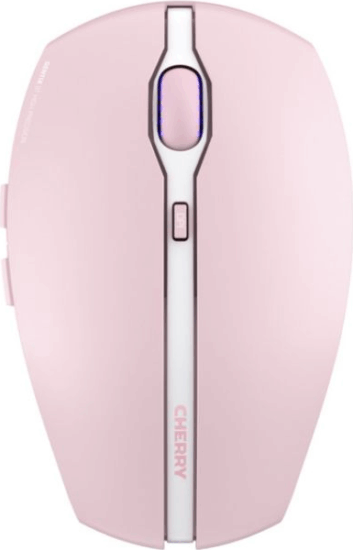 Cherry Gentix BT Wireless Ergonomikus Egér - Rózsaszín Cherry Gentix BT Wireless Ergonomikus Egér - Rózsaszín