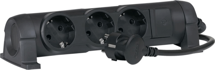 Legrand 694601 Elosztó 3 aljzatos 1.5m - Fekete Legrand 694601 Elosztó 3 aljzatos 1.5m - Fekete