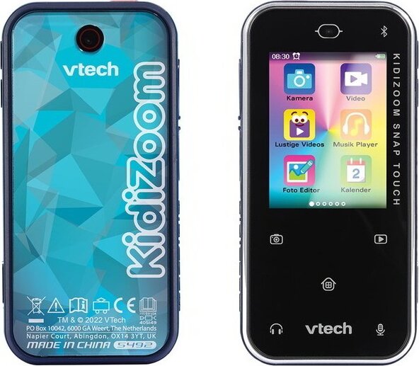VTech KidiZoom Snap Touch Digitális gyerek fényképezőgép - Kék VTech KidiZoom Snap Touch Digitális gyerek fényképezőgép - Kék
