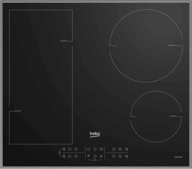 Beko HII 64200 FMTX Indukciós főzőlap - Fekete Beko HII 64200 FMTX Indukciós főzőlap - Fekete