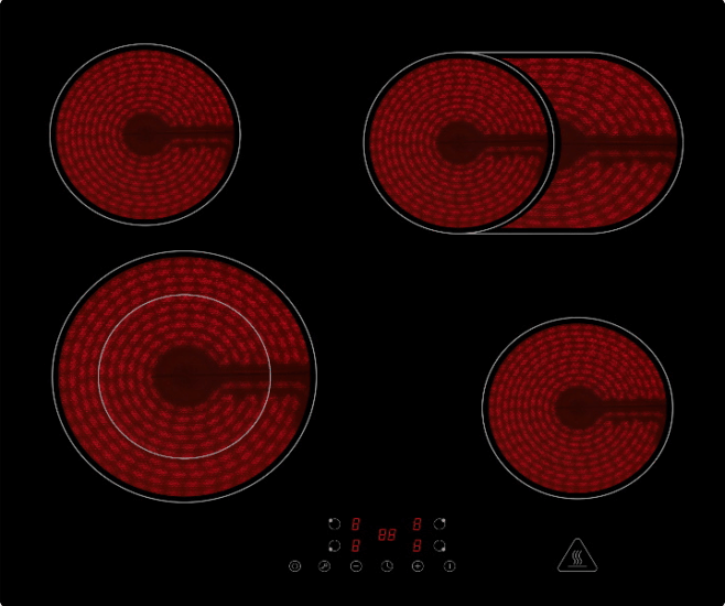 Respekta KM5500-28 Kerámia főzőlap - Fekete Respekta KM5500-28 Kerámia főzőlap - Fekete