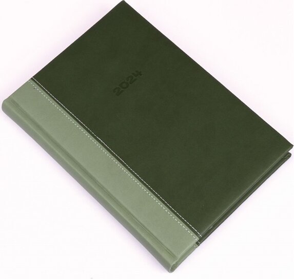 Realsystem Linett A5 2024 Napi naptár - Zöld