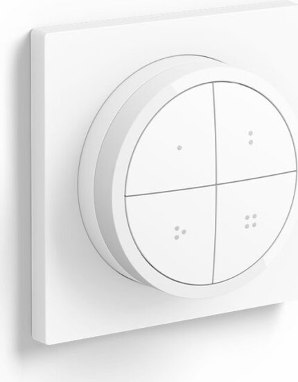 Philips Hue Tap Dial vezeték nélküli beltéri Okos fali villanykapcsoló - Fehér