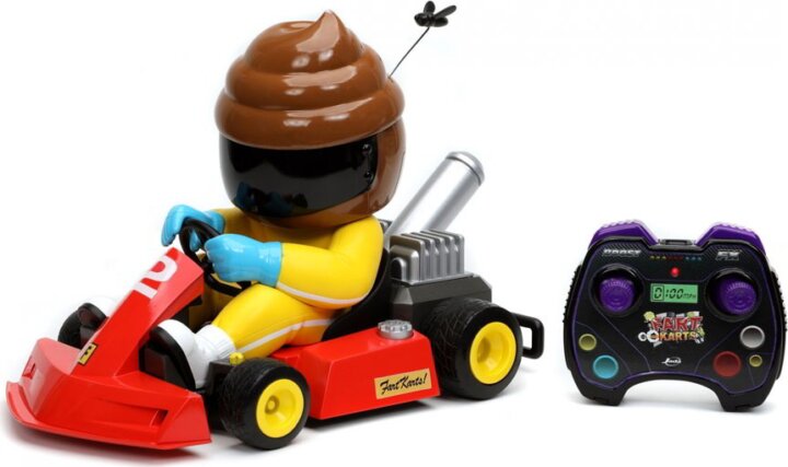 Jada Toys RC Fart Kart távirányítós autó - Piros/Sárga