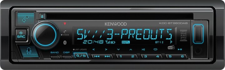 Kenwood KDC-BT960DAB Autó HiFi fejegység