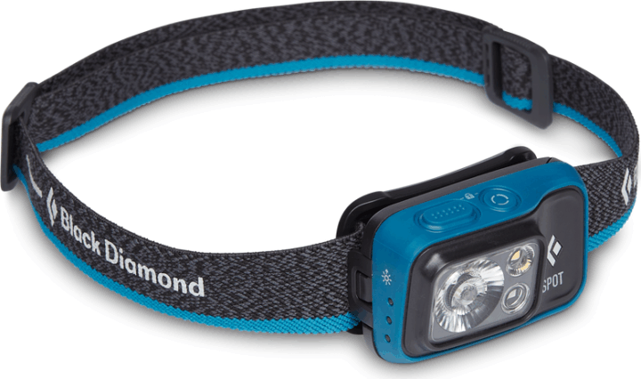 Black Diamond Spot 400 LED Fejlámpa - Fekete/Kék