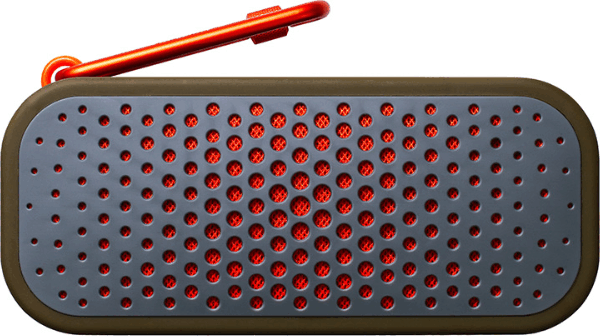 Boompods Blockblaster hordozható bluetooth hangszóró - Zöld/Narancs