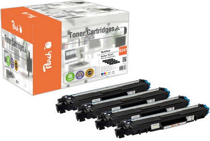 Peach (Brother TN-247) Toner Multipack