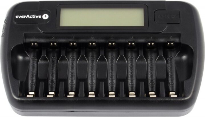 EverActive NC-800 8xAA/AAA Akkumulátor töltő EverActive NC-800 8xAA/AAA Akkumulátor töltő