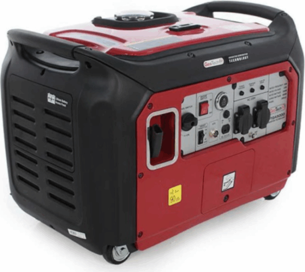 GeoTech PTGA5000i Benzines áramfejlesztő generátor, 4000W