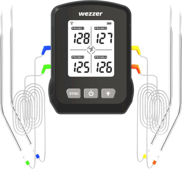 Levenhuk Wezzer Cook MT90 Smart Főzési/sütési hőmérő