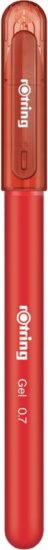 Rotring Gel Kupakos zseléstoll - 0.7mm / Piros