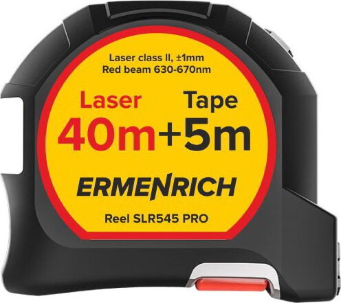 Ermenrich Reel SLR545 PRO Lézeres mérőszalag 5m Ermenrich Reel SLR545 PRO Lézeres mérőszalag 5m