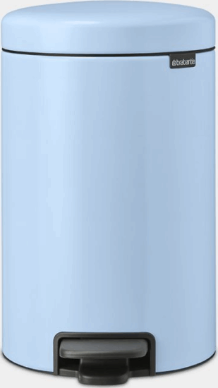 Brabantia NewIcon 12 literes pedálos fém szemetes - Világoskék