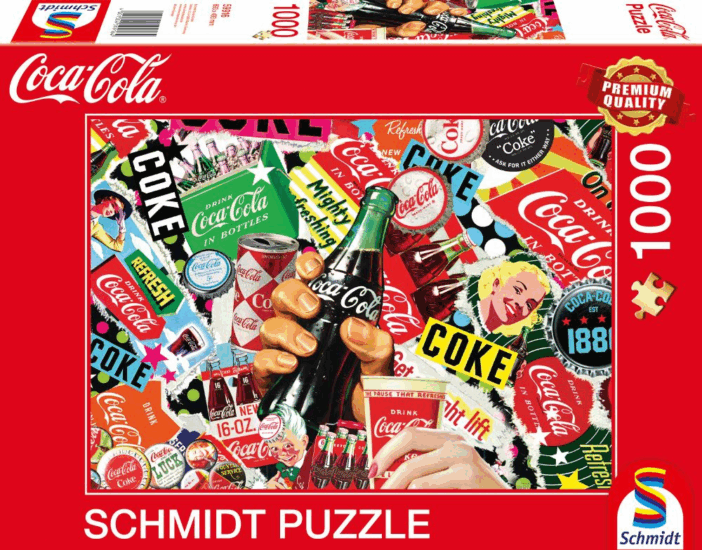 Schmidt Spiele Coca-Cola is it! - 1000 darabos puzzle