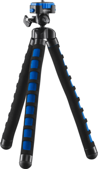 Mantona Kaleido Flex Mini Tripod - Kék/Fekete Mantona Kaleido Flex Mini Tripod - Kék/Fekete