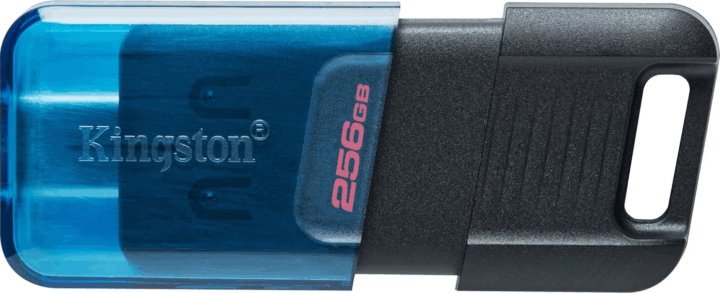 Kingston DT80M USB-C 256GB Pendrive - Kék Kingston DT80M USB-C 256GB Pendrive - Kék