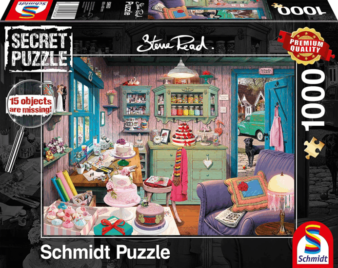 Schmidt Spiele Secret Nagymama szobája - 1000 darabos puzzle Schmidt Spiele Secret Nagymama szobája - 1000 darabos puzzle