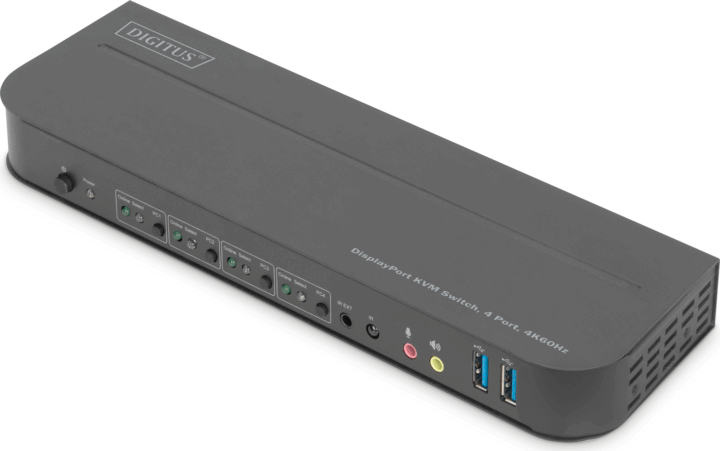 Digitus DS-12890 Displayport 4-port KVM Switch Digitus DS-12890 Displayport 4-port KVM Switch