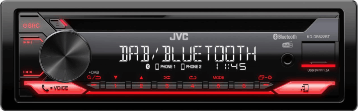 JVC KD-DB622BT Autó HiFi fejegység