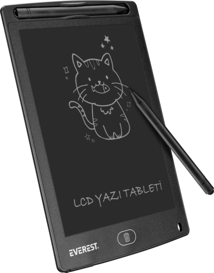 Everest EV-DY100 Rajztábla 8,5" 125 x 175mm - Fekete
