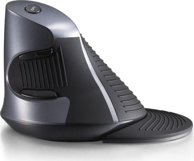 Spire Ergonomic Mouse GX Wireless Vertikális Egér - Fekete