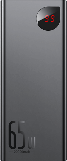 Baseus Adaman Powerbank 20000mAh (2-5A / - 4.5-20V) - Fekete