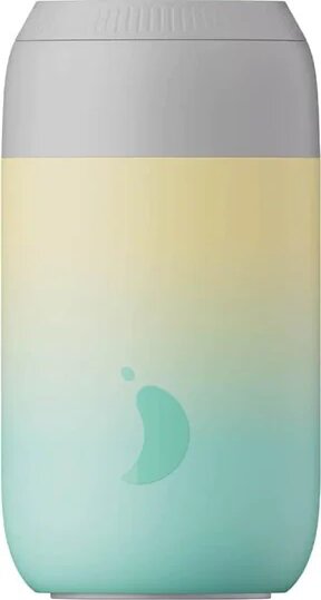 Chilly's Series 2 340ml Termosz bögre - Sárga/Zöld