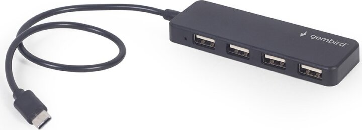 Gembird U2P4 USB Type-C 2.0 HUB (4 port)