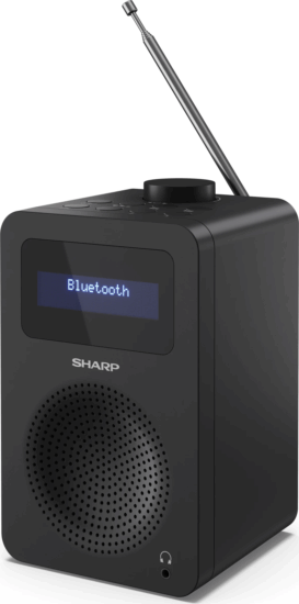 Sharp DR-430 Tokyo Rádió - Fekete