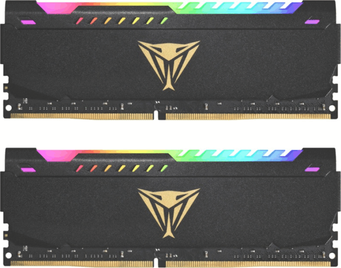 Patriot 16GB /3600 CL18 Viper Steel RGB DDR4 RAM KIT (2x8GB) Patriot 16GB /3600 CL18 Viper Steel RGB DDR4 RAM KIT (2x8GB)