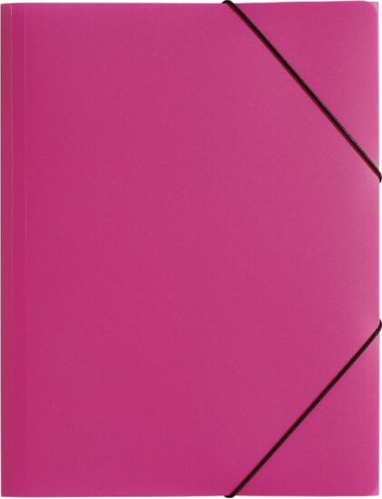 Pagna PP A4 gumis mappa - Rózsaszín