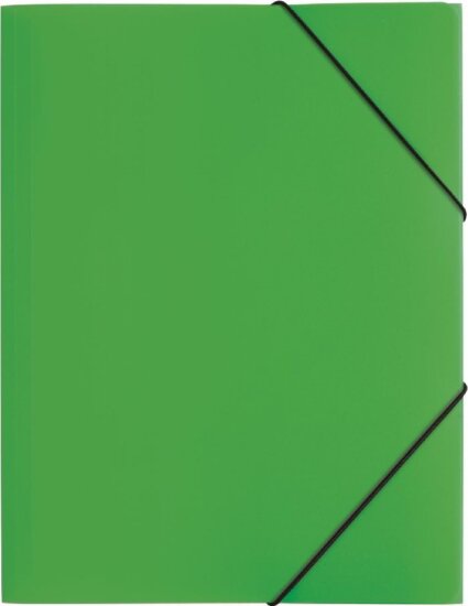 Pagna PP A4 gumis mappa - Zöld