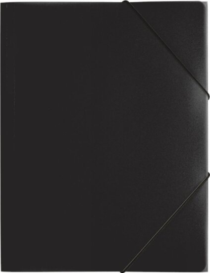 Pagna PP A4 gumis mappa - Fekete