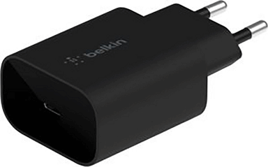 Belkin BoostCharge USB-C Hálózati Töltő Adapter 25W - Fekete Belkin BoostCharge USB-C Hálózati Töltő Adapter 25W - Fekete