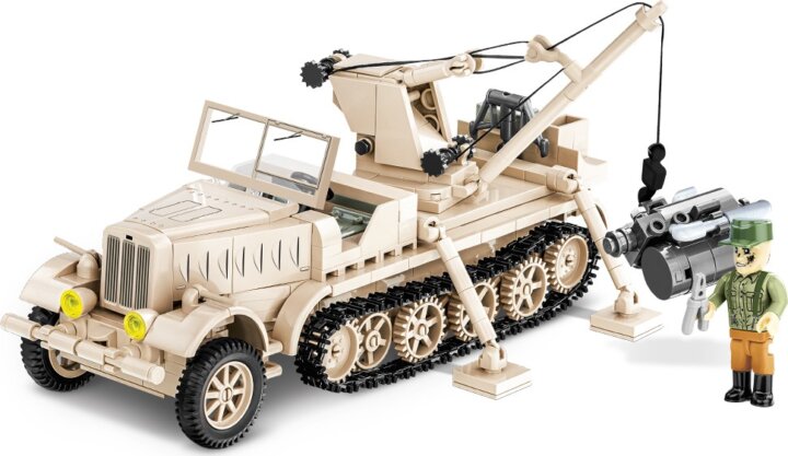 Cobi Sd.Kfz. 9/1 Famo tüzérségi vontató 498 darabos építő készlet