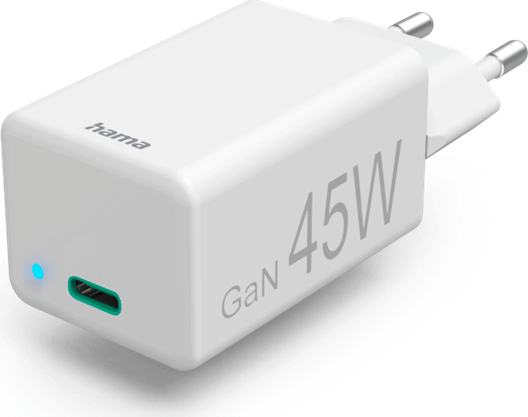 Hama PD USB-C Hálózati töltő - Fehér (45W) Hama PD USB-C Hálózati töltő - Fehér (45W)