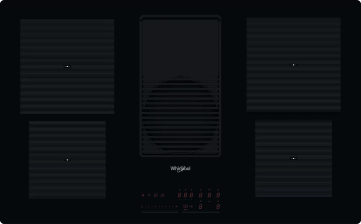 Whirlpool WVH 92 K/1 Indukciós főzőlap - Fekete